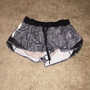 lululemon work out shorts